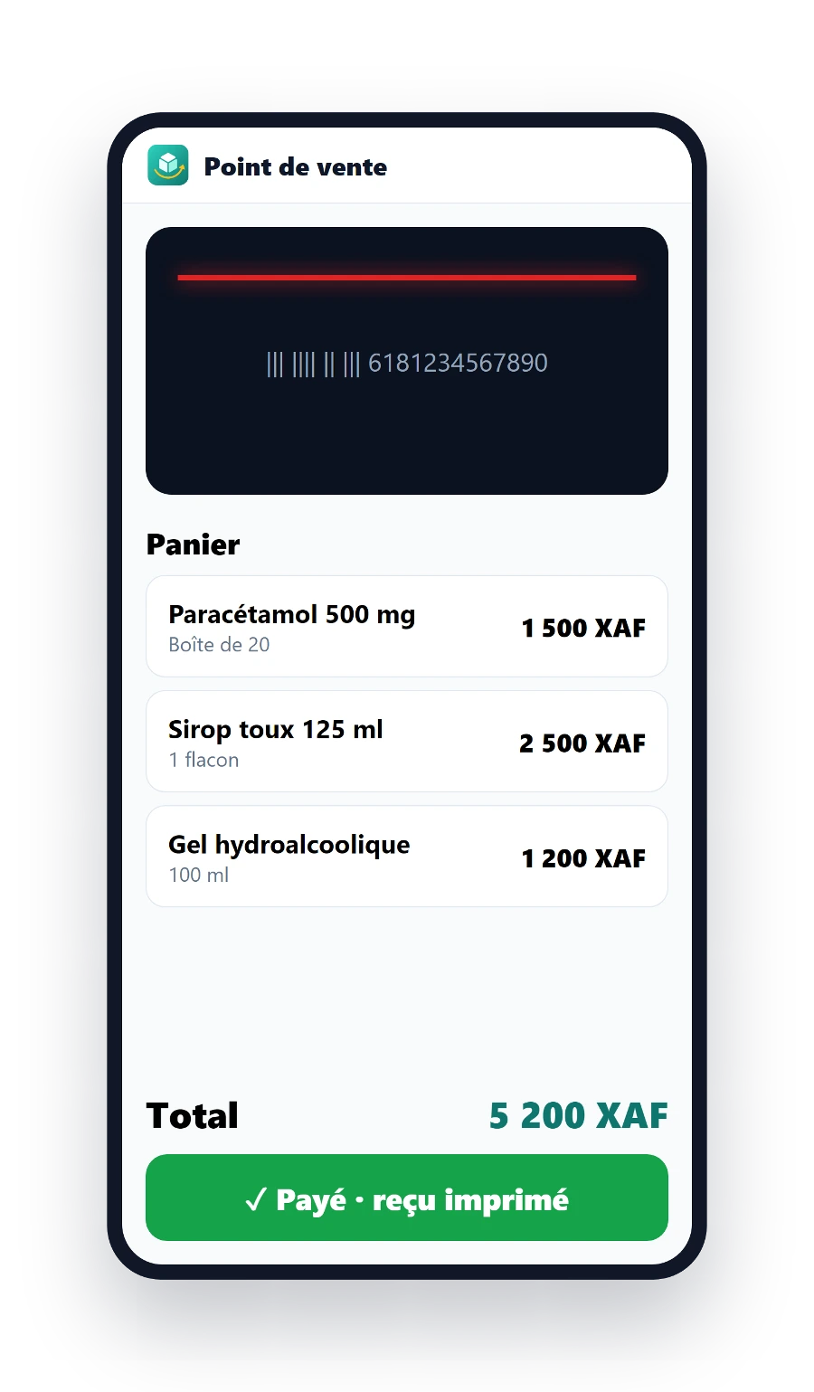 StockFlow sur Android
